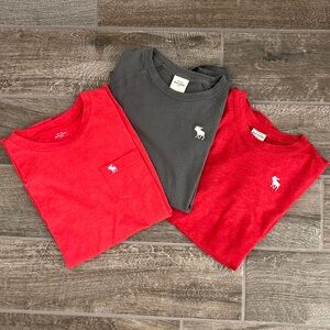Lots of 3 boys Abercrombie Kids T shirt size XL